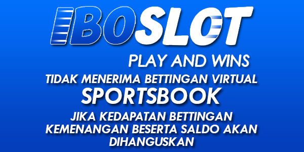 Tidak menerima bettingan virtual sportsbook